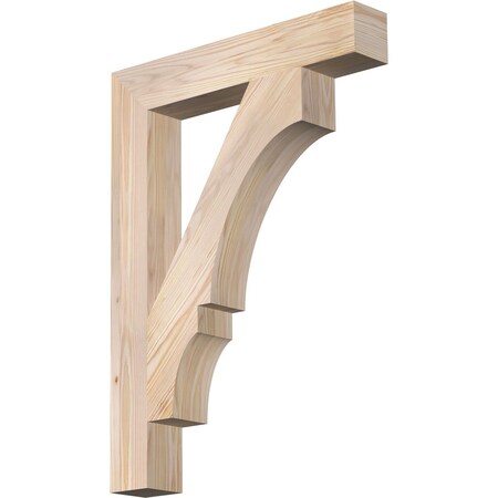 Ekena Millwork Balboa Block Smooth Bracket, Douglas Fir, 3 1/2"W x 22"D x 30"H BKT04X22X30BOA05SDF